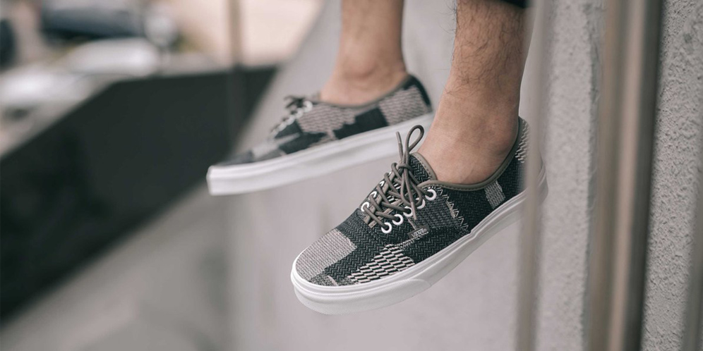 Keren! Ini Dia Vans Edisi Denim Patchwork